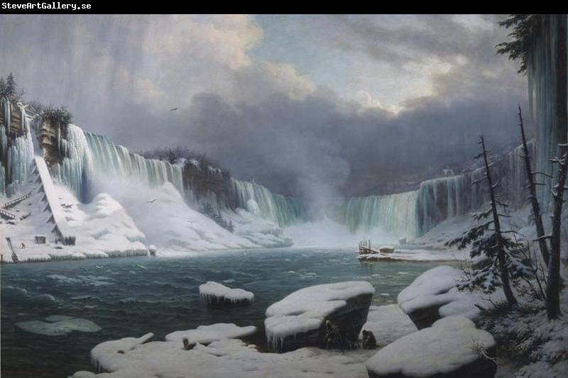 Hippolyte Sebron les chutes du Niagara